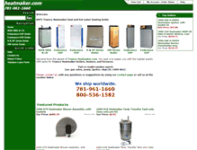 Tablet Screenshot of heatmaker.com